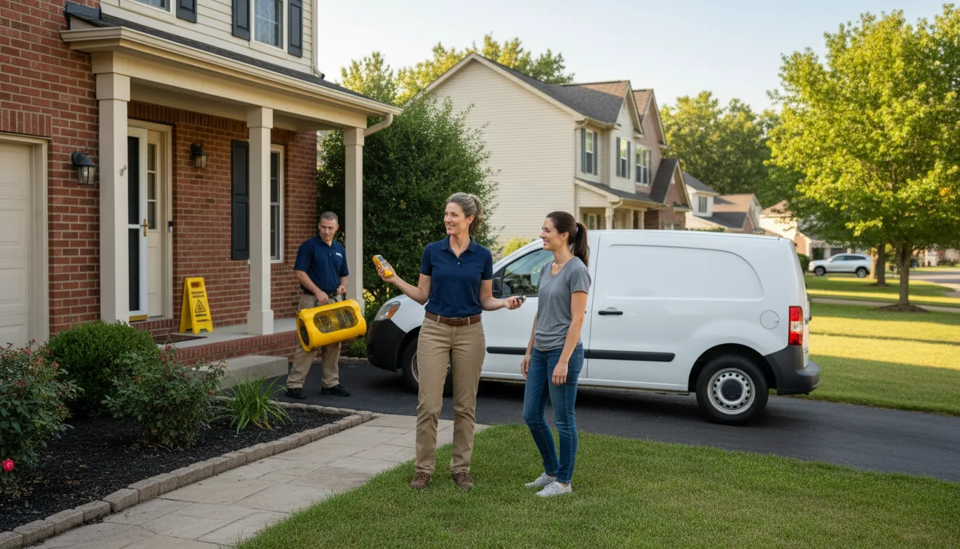 Water restoration image for Flood Water Cleanup, Removal And Restoration Services in Riverdale, NJ